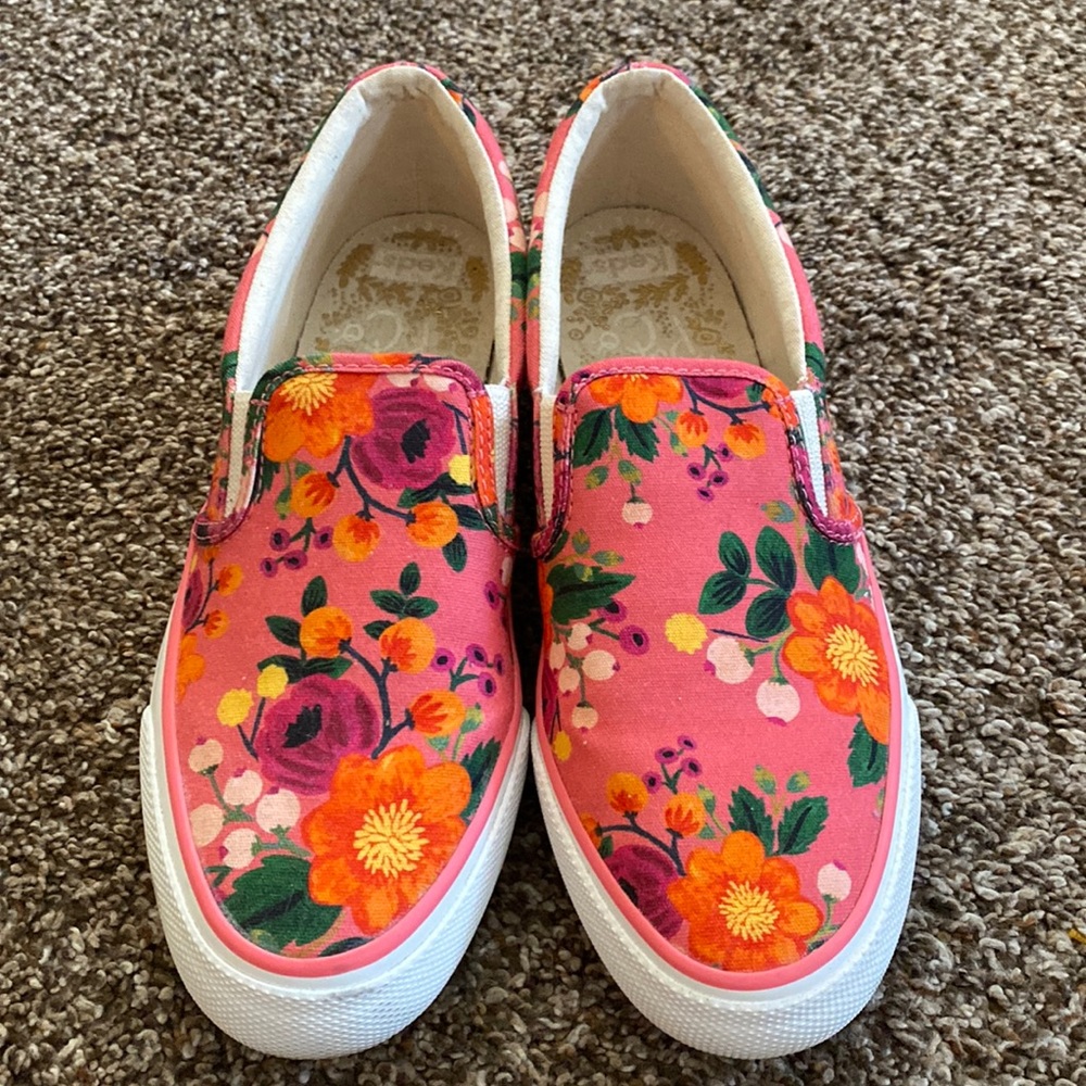 Keds x Rifle Paper Co. slip ons